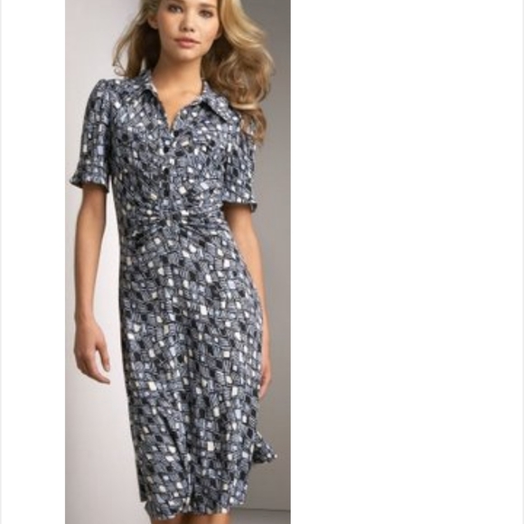 DVF Diane Von Furstenberg 100% silk dress - Picture 1 of 7